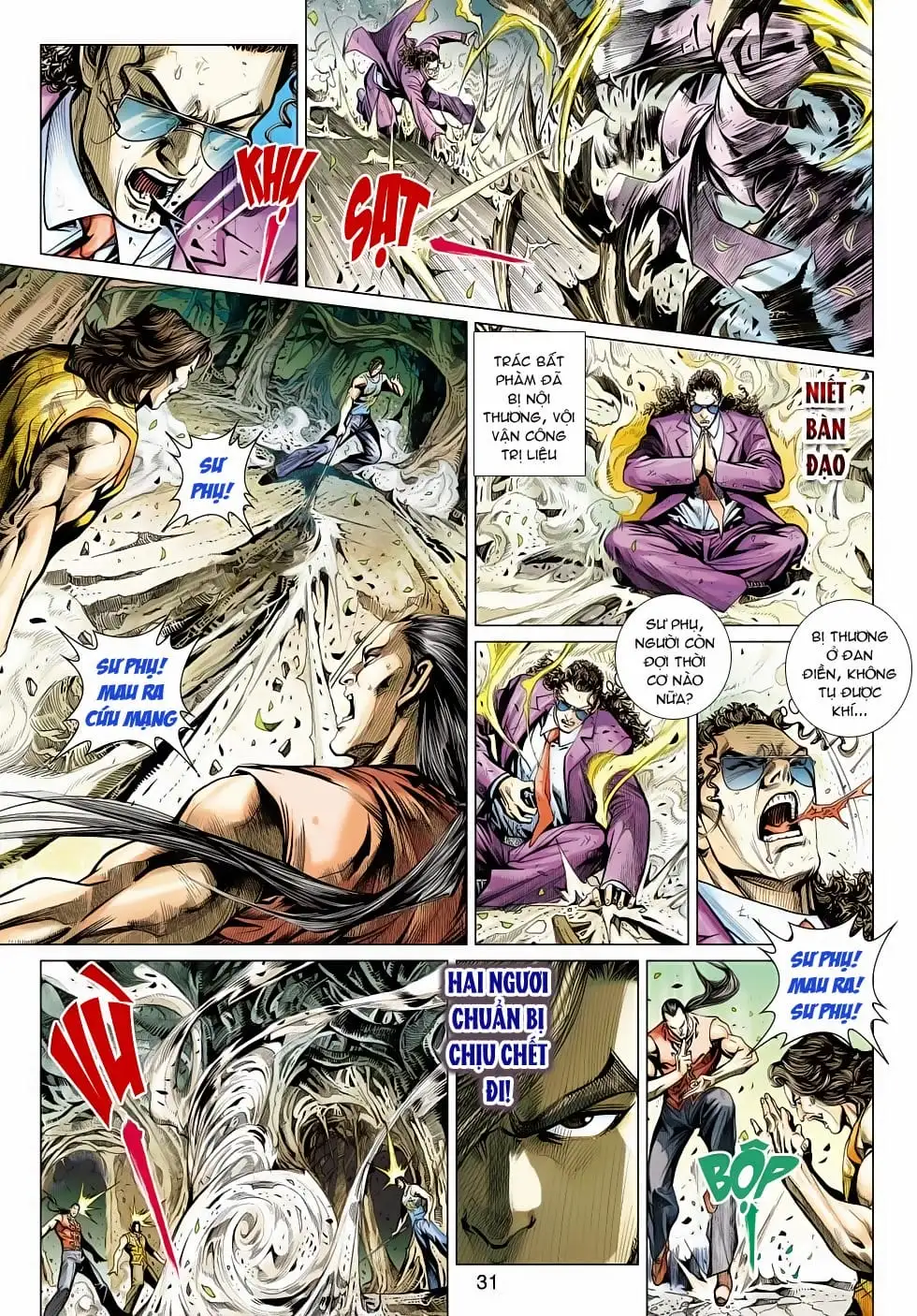 Truyện Tranh Tân Tác Long Hổ Môn trang 4