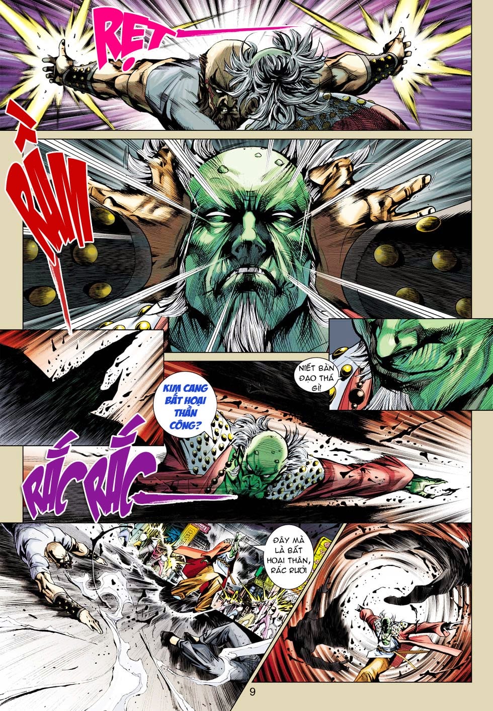 Truyện Tranh Tân Tác Long Hổ Môn trang 4