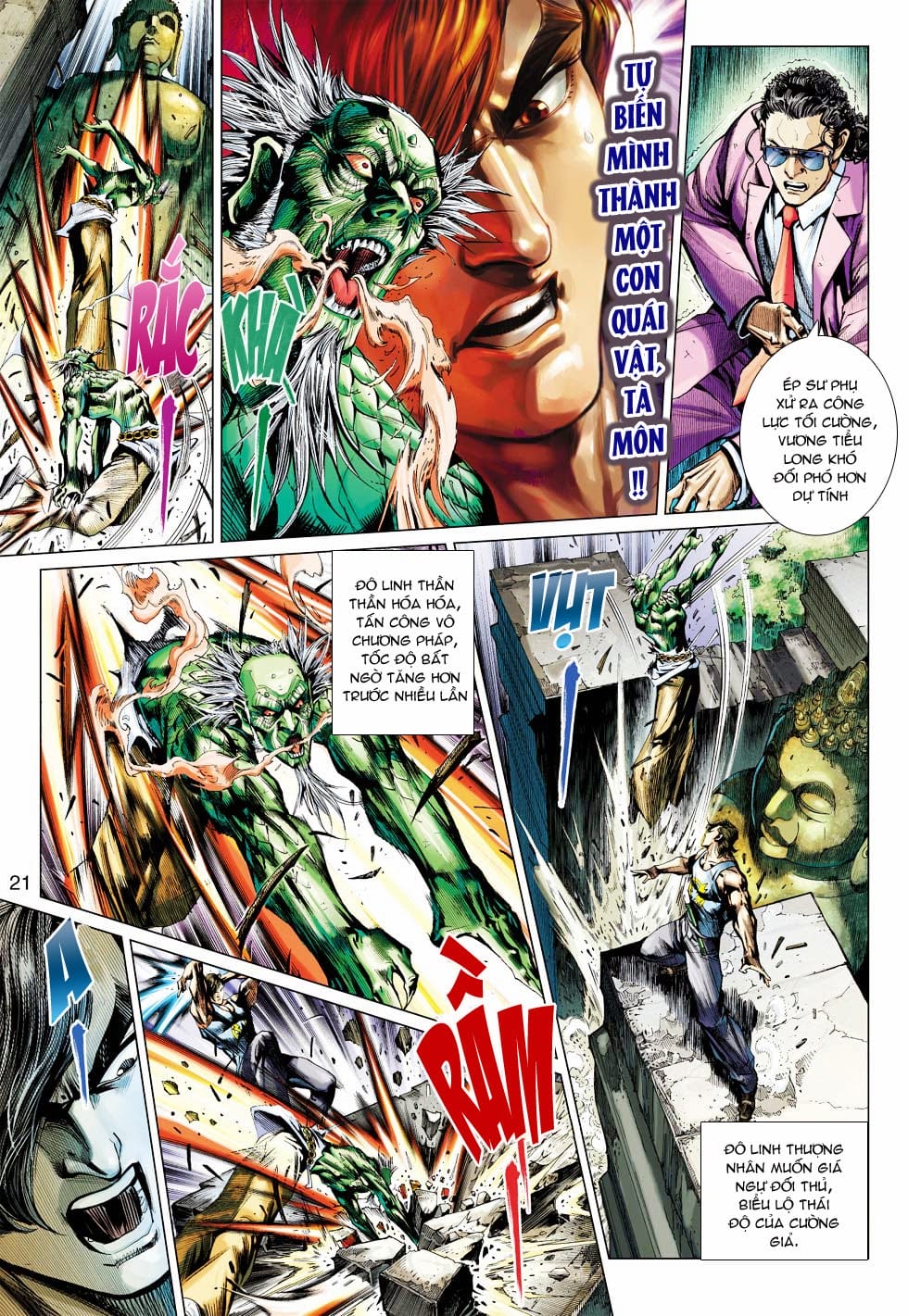 Truyện Tranh Tân Tác Long Hổ Môn trang 4