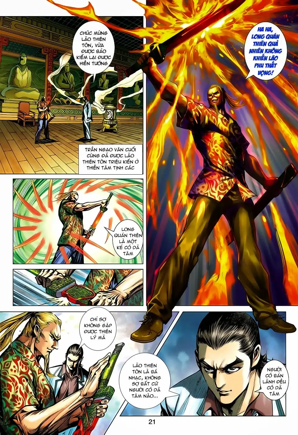 Truyện Tranh Tân Tác Long Hổ Môn trang 4