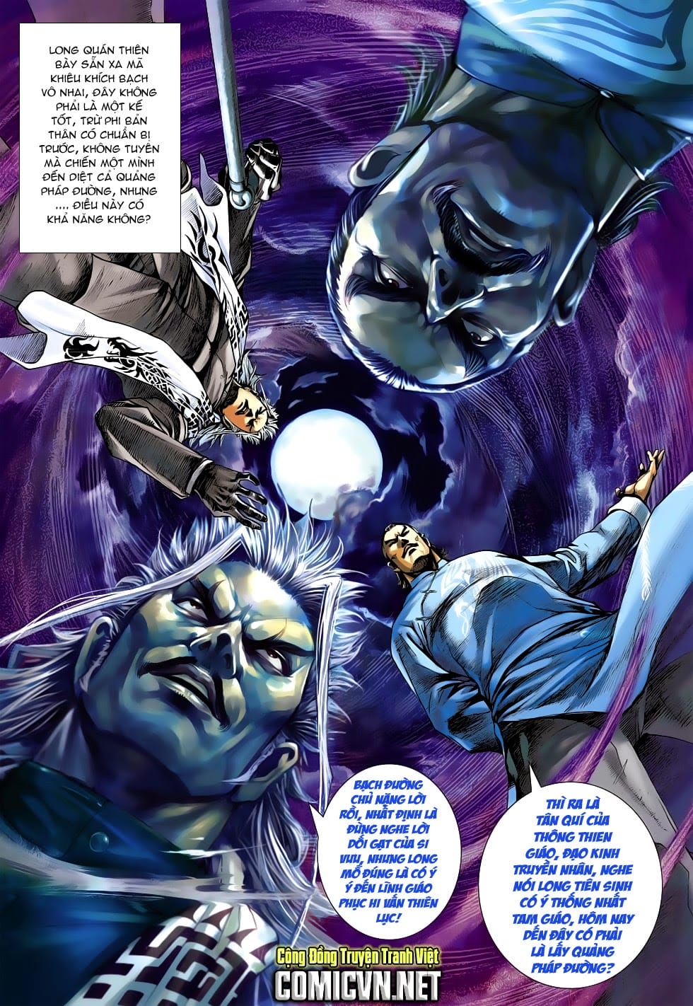 Truyện Tranh Tân Tác Long Hổ Môn trang 4