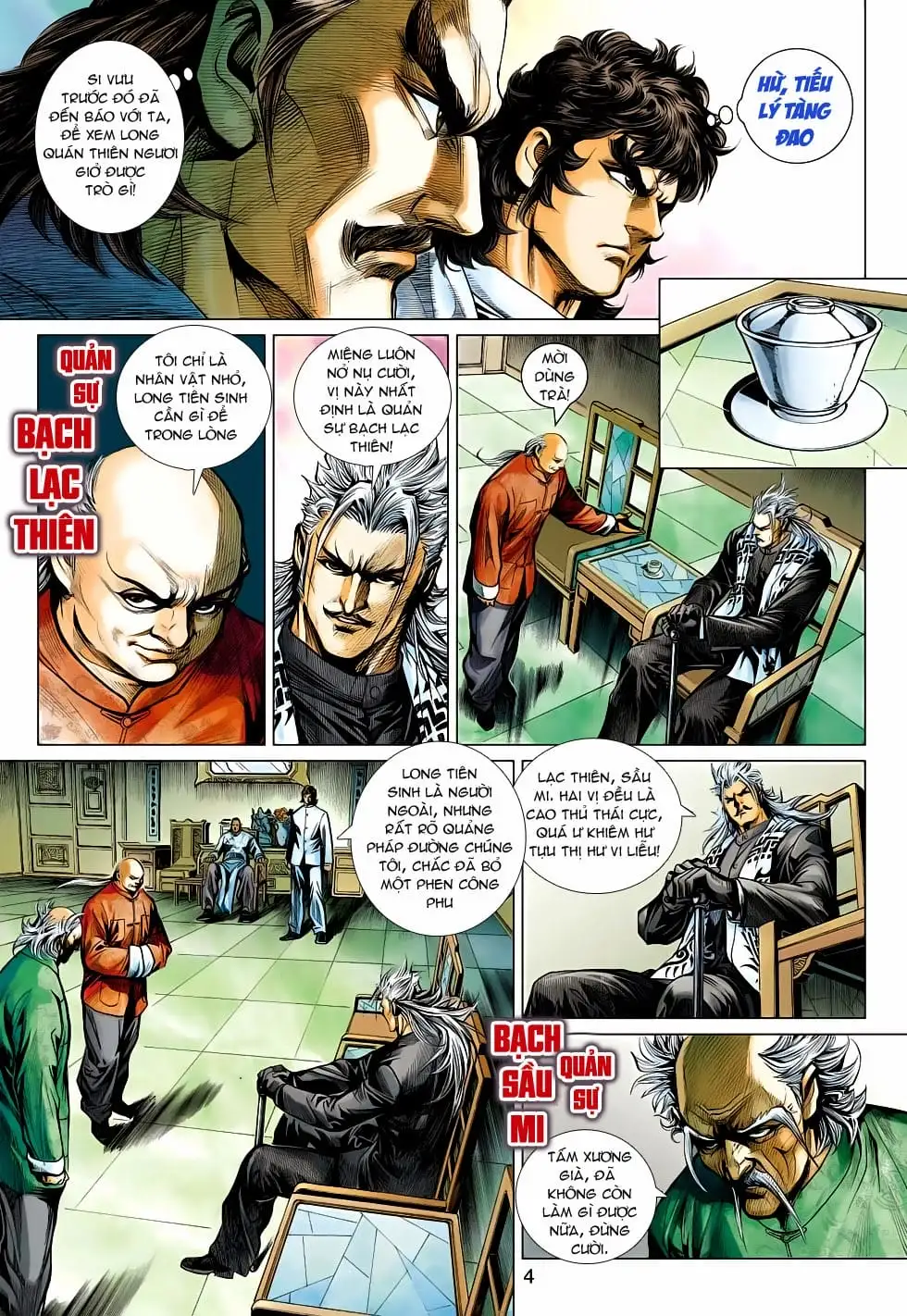 Truyện Tranh Tân Tác Long Hổ Môn trang 4