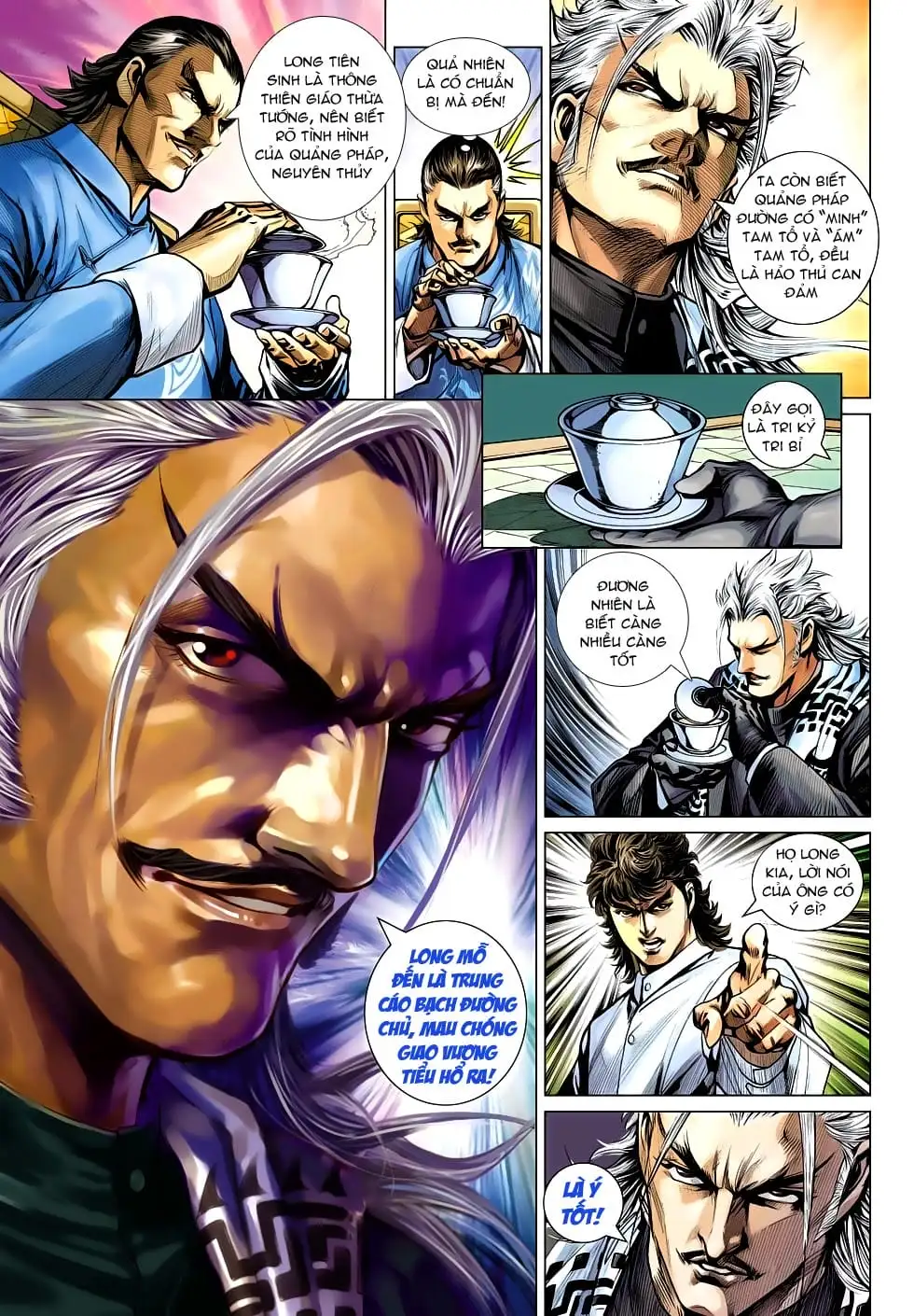 Truyện Tranh Tân Tác Long Hổ Môn trang 4