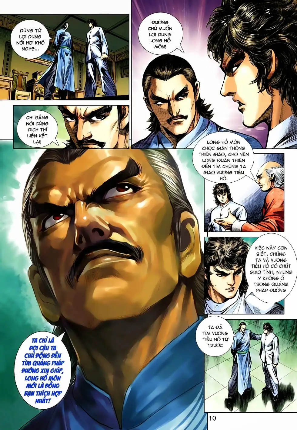 Truyện Tranh Tân Tác Long Hổ Môn trang 4