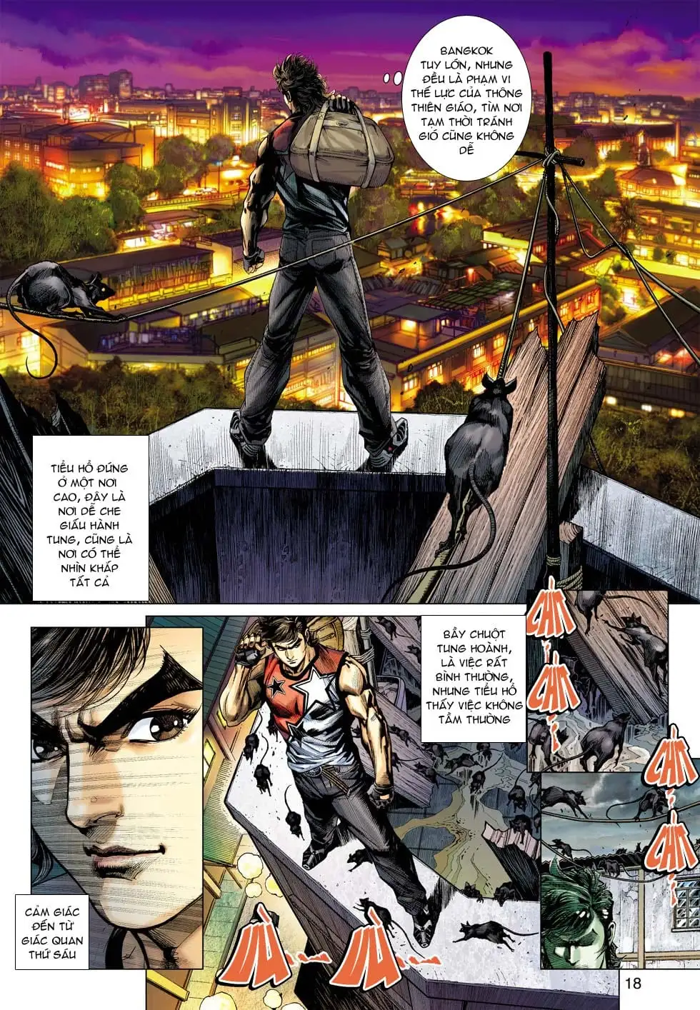 Truyện Tranh Tân Tác Long Hổ Môn trang 4