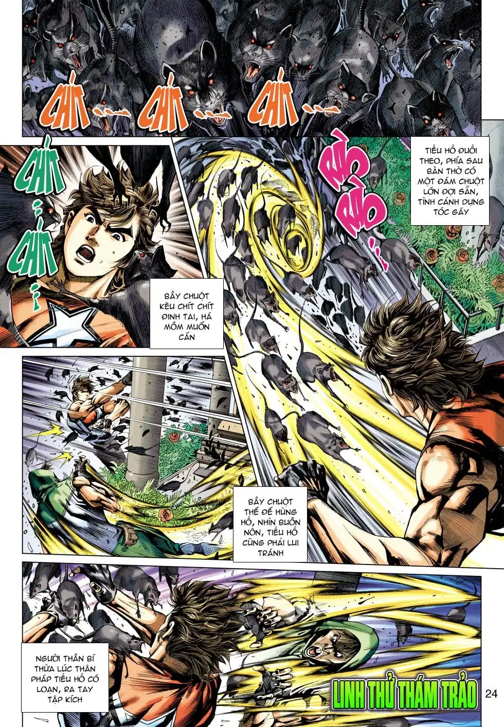 Truyện Tranh Tân Tác Long Hổ Môn trang 4