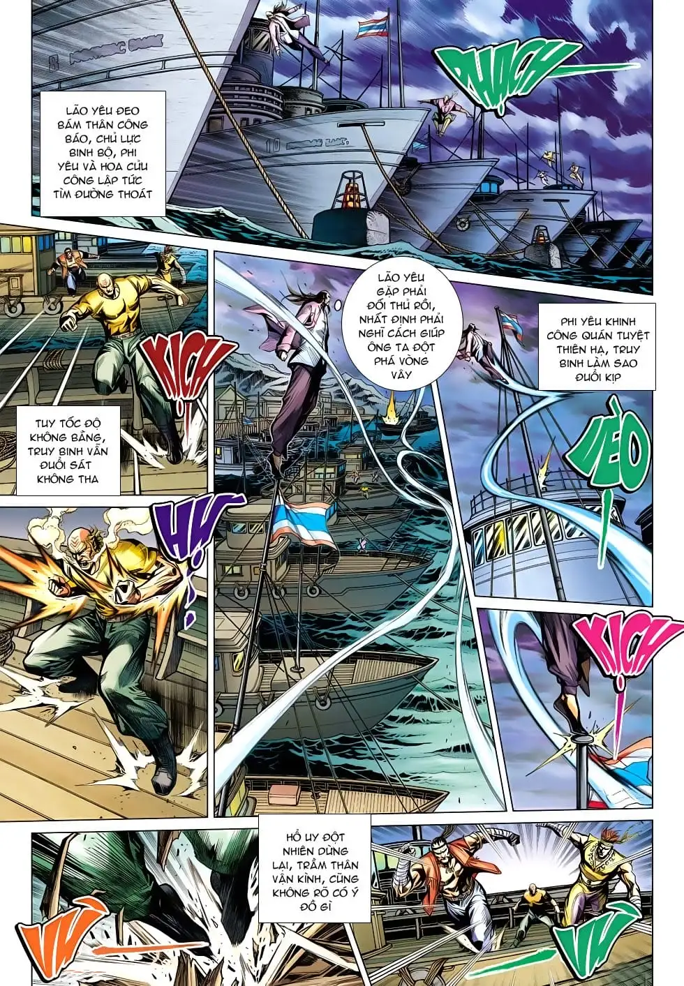 Truyện Tranh Tân Tác Long Hổ Môn trang 4