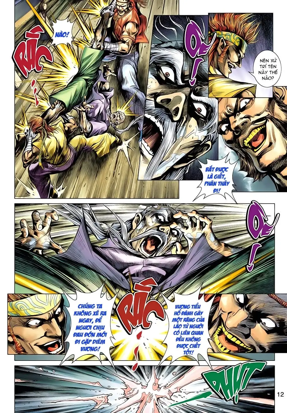 Truyện Tranh Tân Tác Long Hổ Môn trang 4