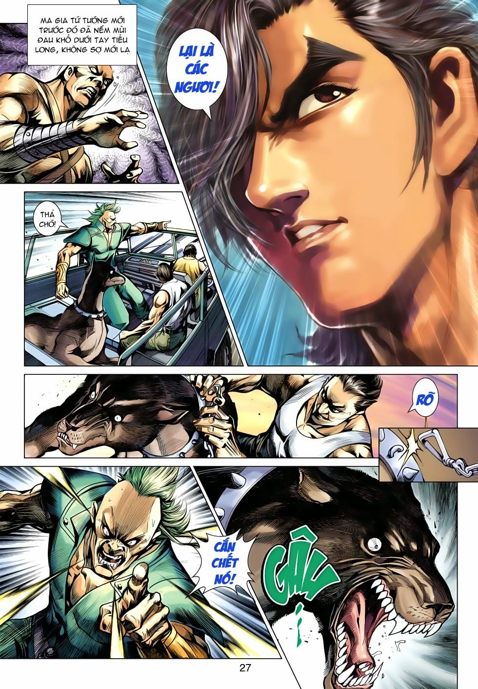 Truyện Tranh Tân Tác Long Hổ Môn trang 4