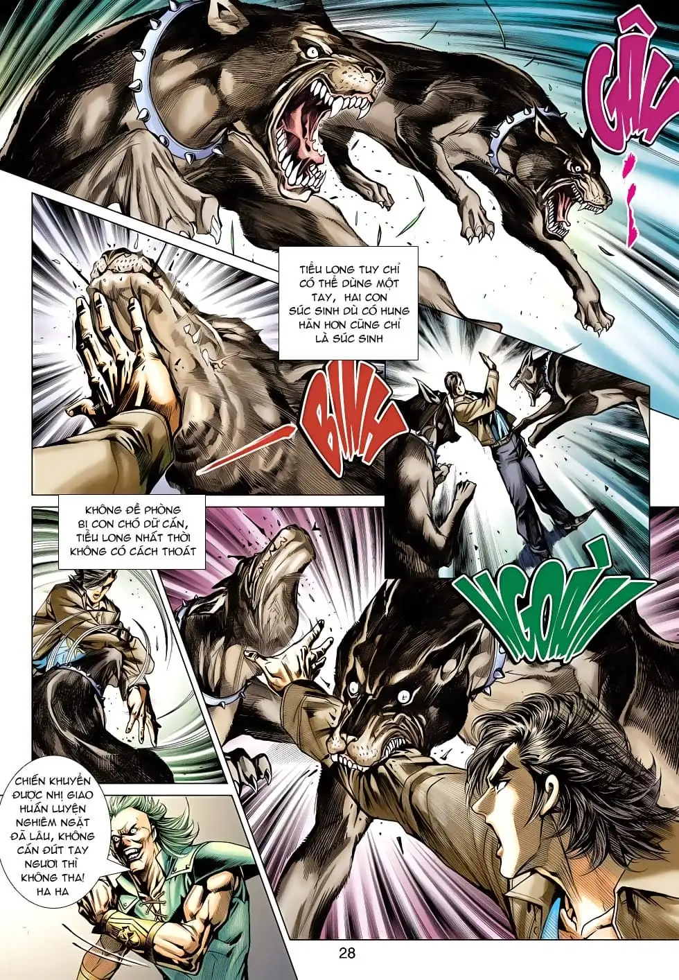 Truyện Tranh Tân Tác Long Hổ Môn trang 4