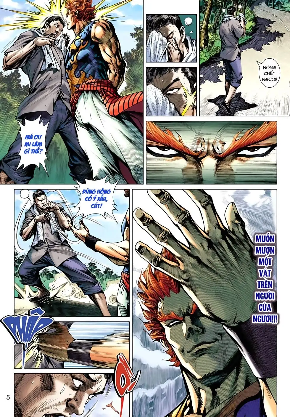 Truyện Tranh Tân Tác Long Hổ Môn trang 4