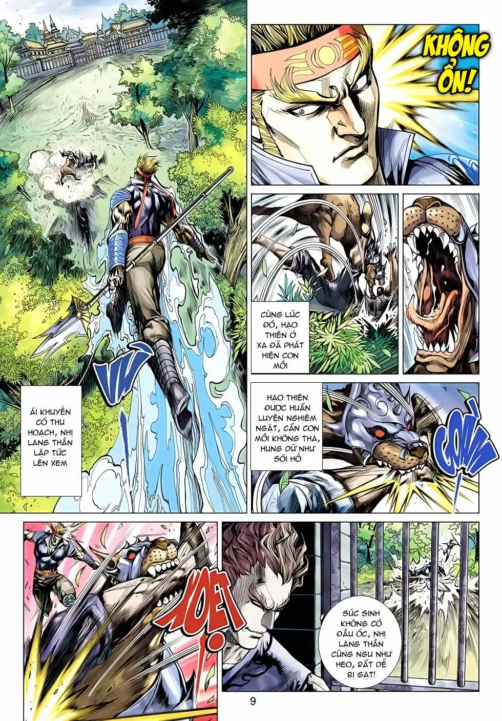 Truyện Tranh Tân Tác Long Hổ Môn trang 4