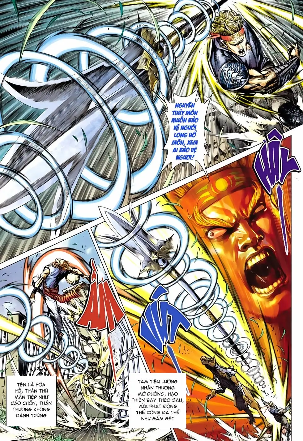 Truyện Tranh Tân Tác Long Hổ Môn trang 4