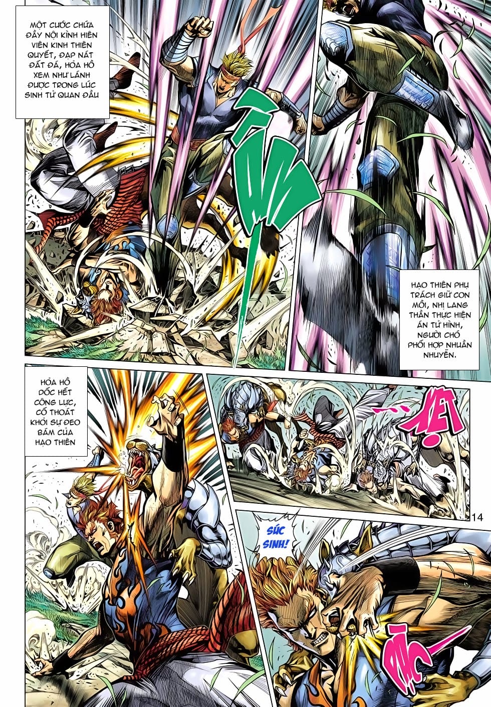 Truyện Tranh Tân Tác Long Hổ Môn trang 4
