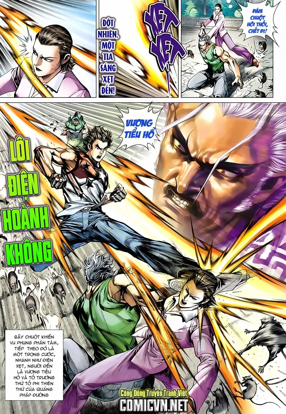 Truyện Tranh Tân Tác Long Hổ Môn trang 4