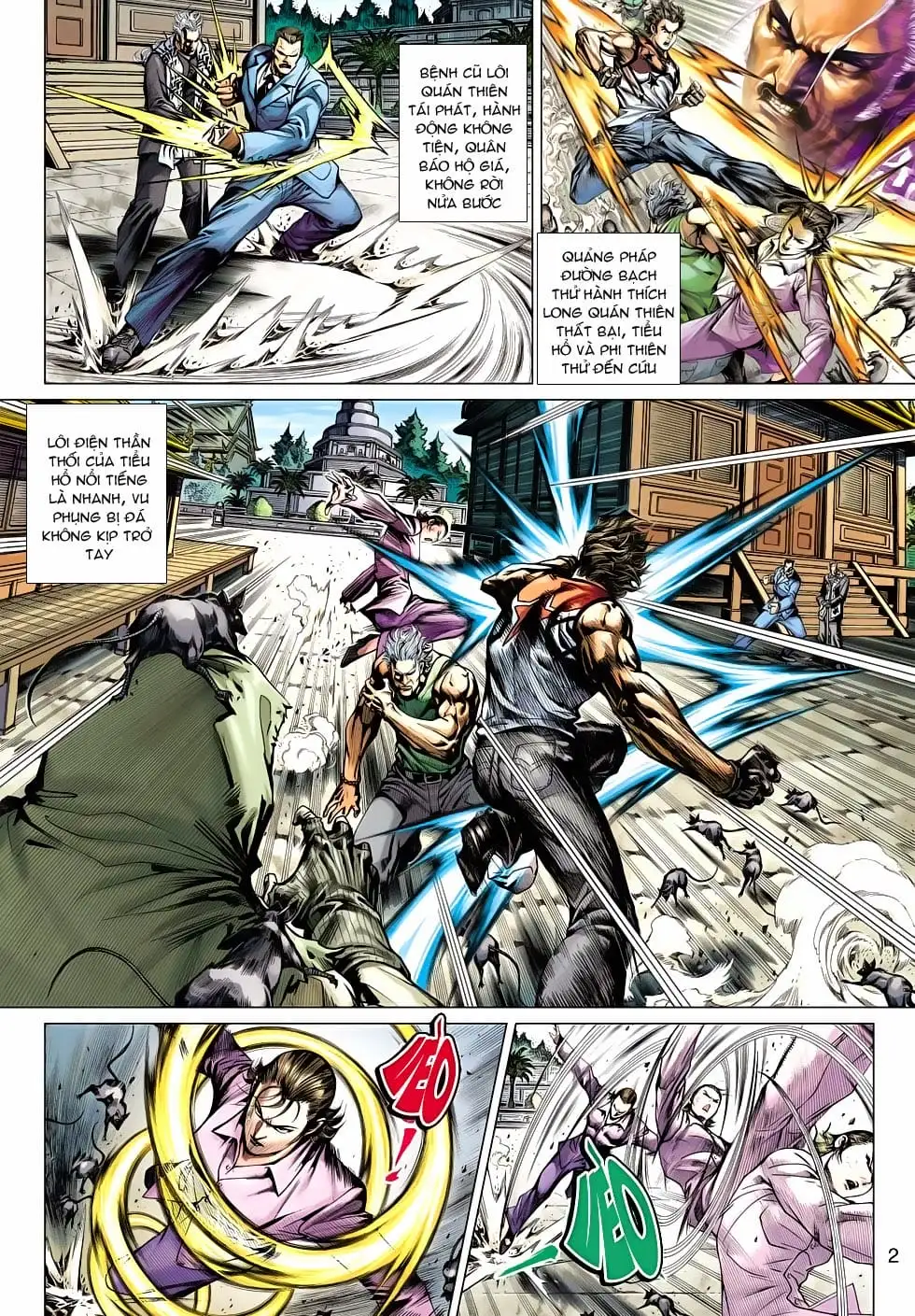 Truyện Tranh Tân Tác Long Hổ Môn trang 4