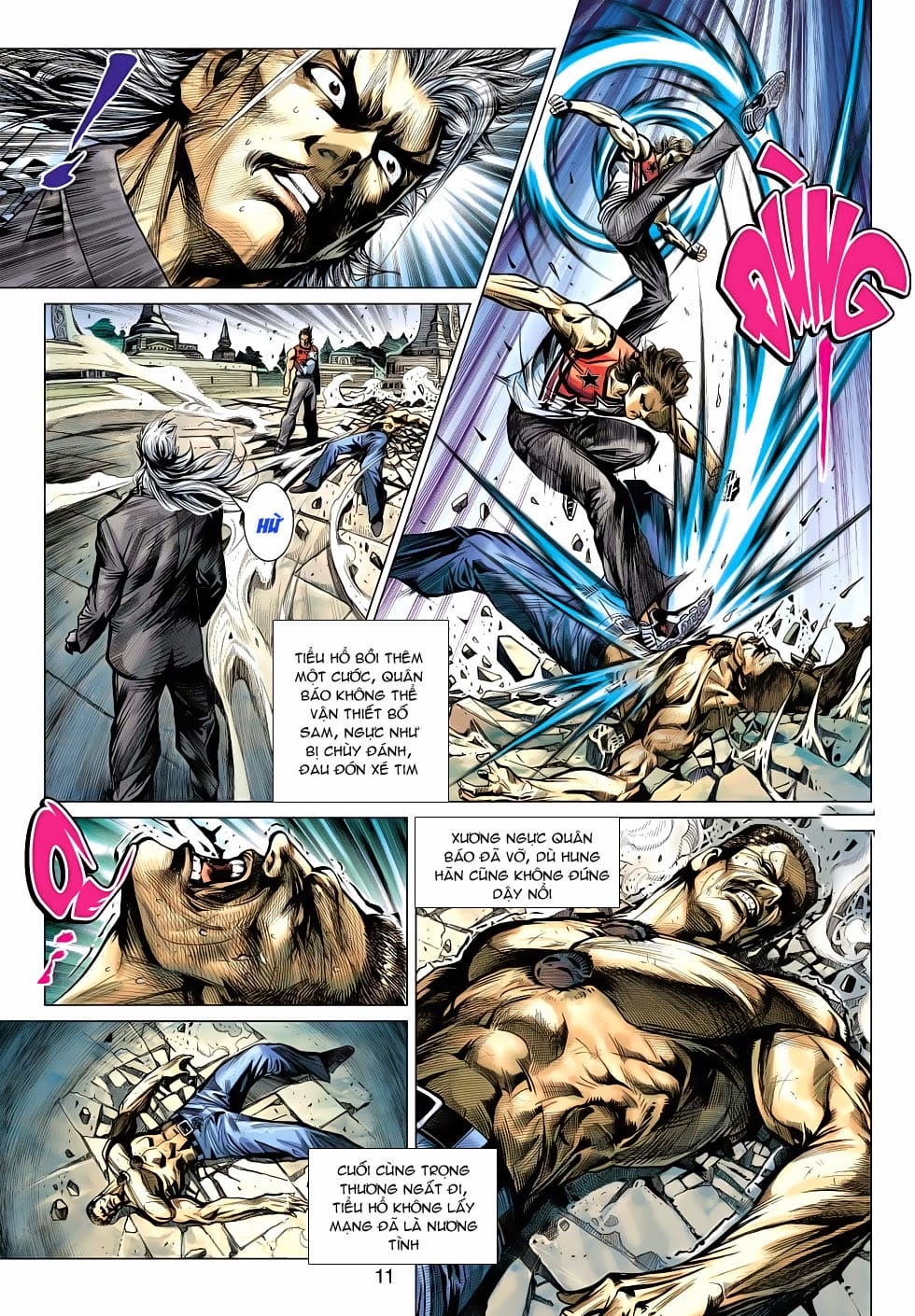 Truyện Tranh Tân Tác Long Hổ Môn trang 4