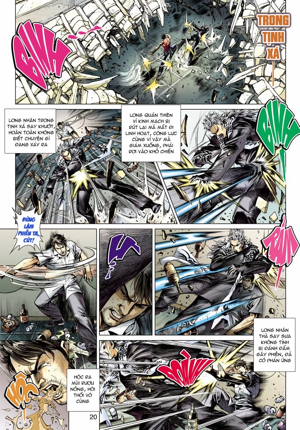 Truyện Tranh Tân Tác Long Hổ Môn trang 4