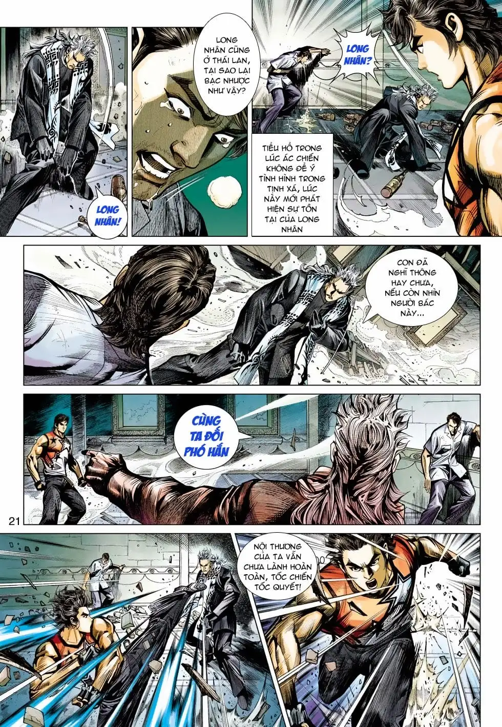 Truyện Tranh Tân Tác Long Hổ Môn trang 4