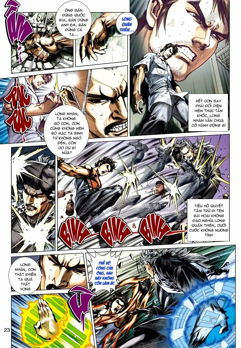 Truyện Tranh Tân Tác Long Hổ Môn trang 4