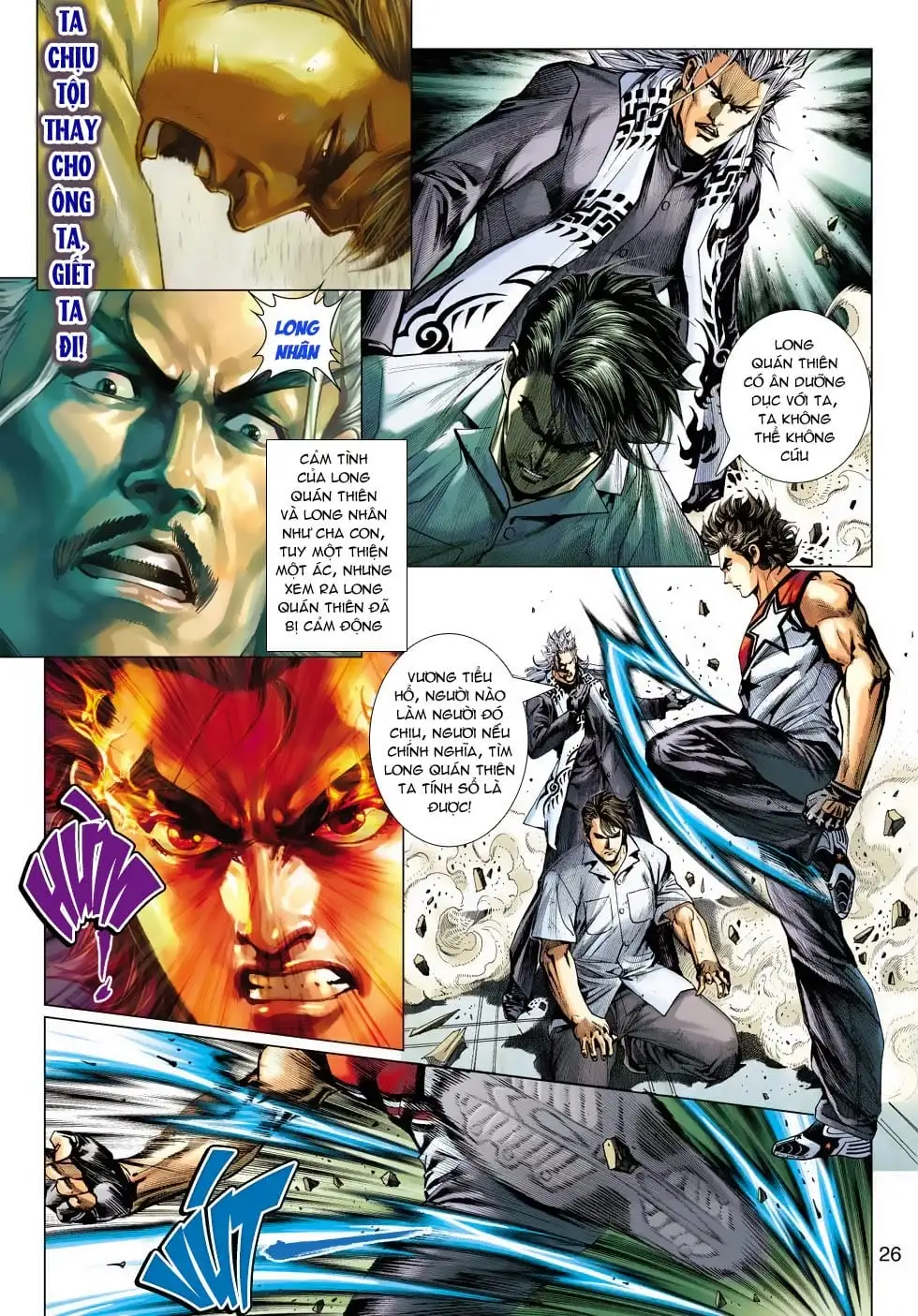 Truyện Tranh Tân Tác Long Hổ Môn trang 4