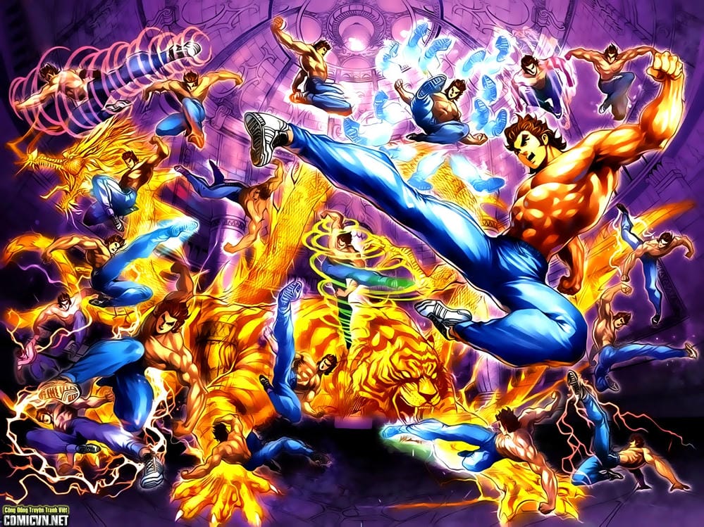 Truyện Tranh Tân Tác Long Hổ Môn trang 4