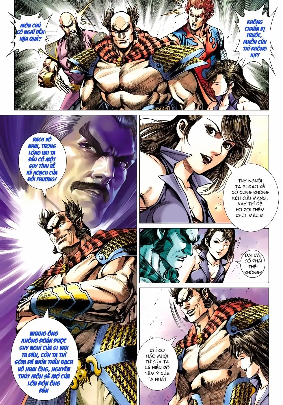 Truyện Tranh Tân Tác Long Hổ Môn trang 4