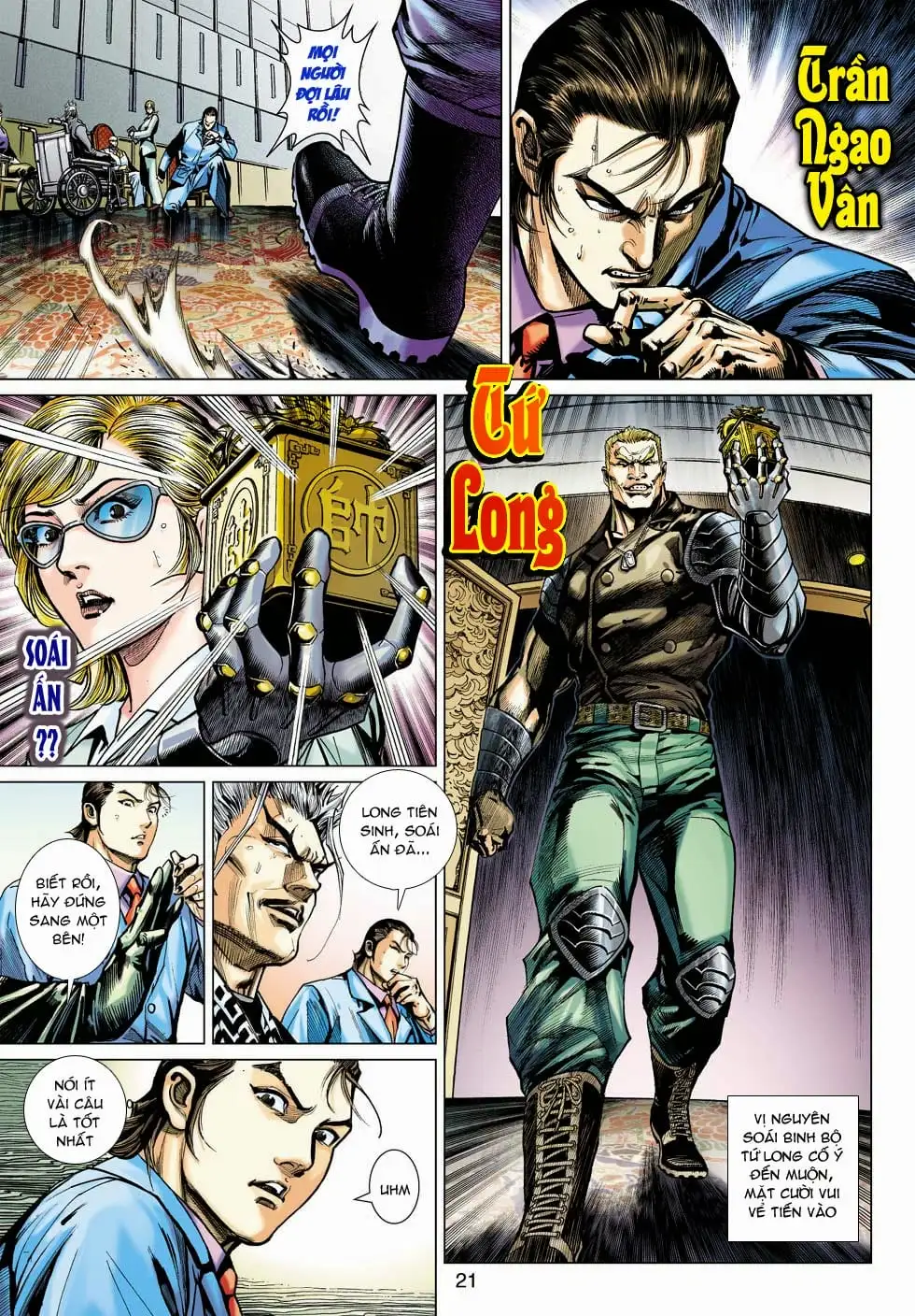 Truyện Tranh Tân Tác Long Hổ Môn trang 4