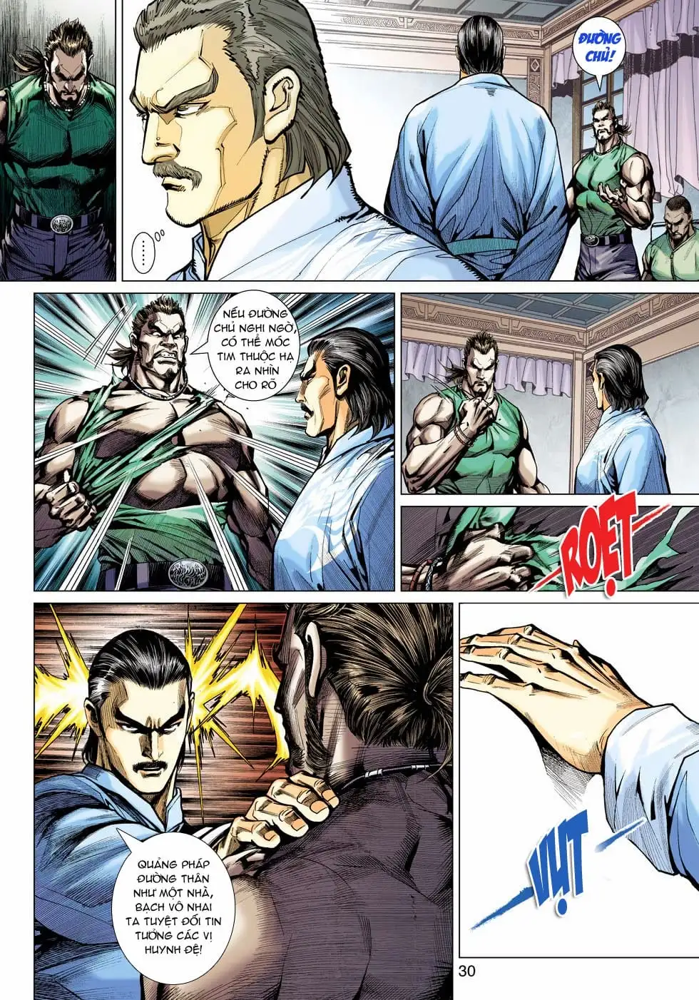 Truyện Tranh Tân Tác Long Hổ Môn trang 4