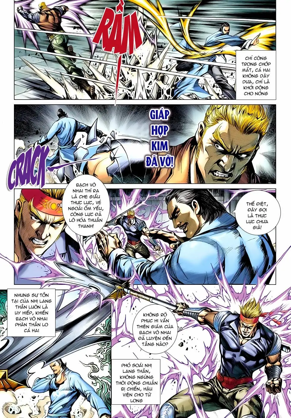 Truyện Tranh Tân Tác Long Hổ Môn trang 4