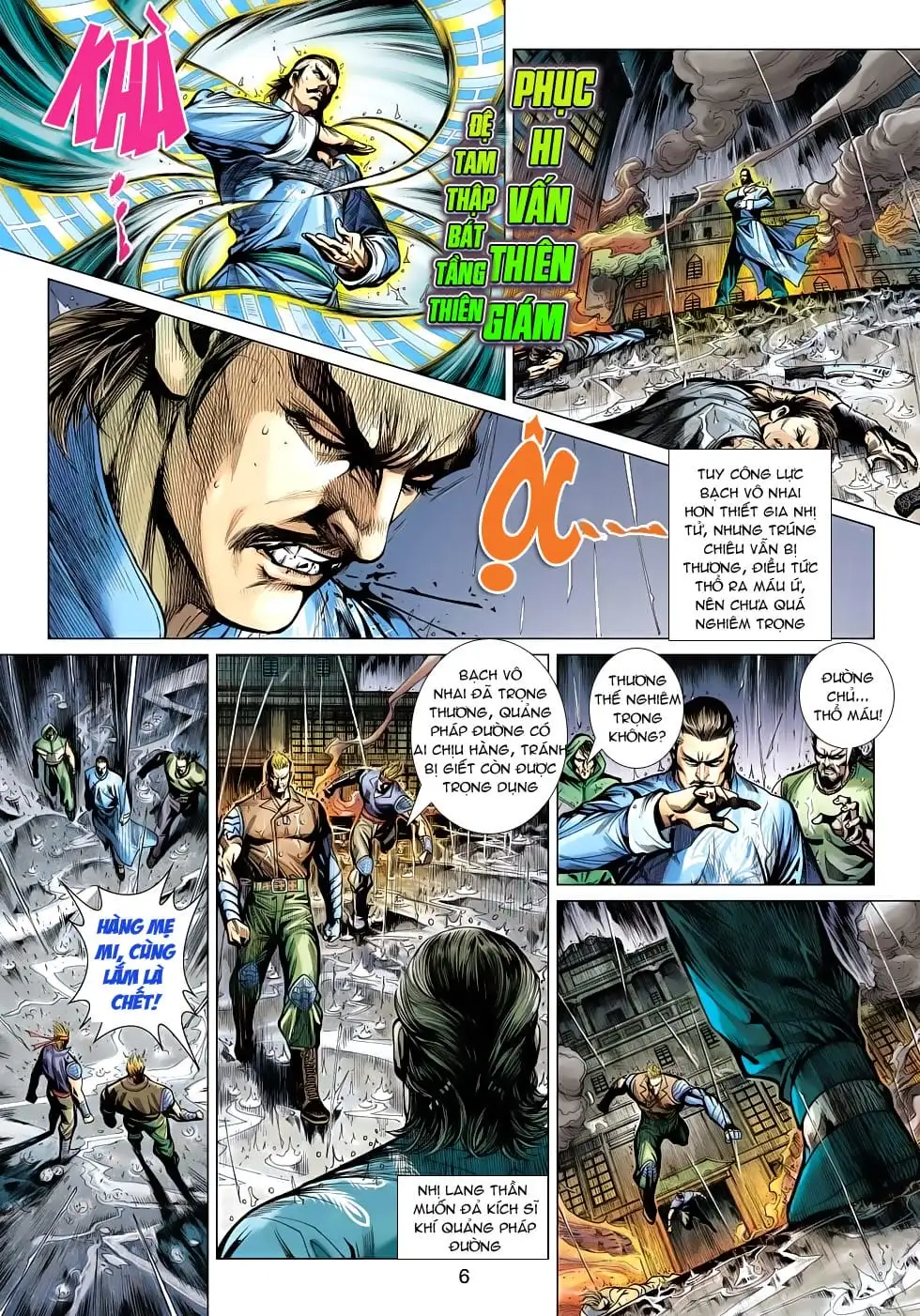 Truyện Tranh Tân Tác Long Hổ Môn trang 4