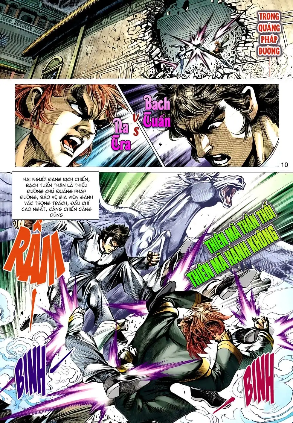 Truyện Tranh Tân Tác Long Hổ Môn trang 4