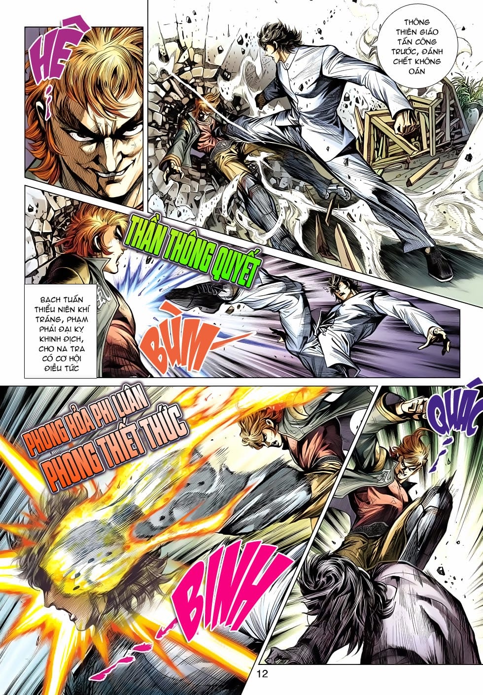 Truyện Tranh Tân Tác Long Hổ Môn trang 4