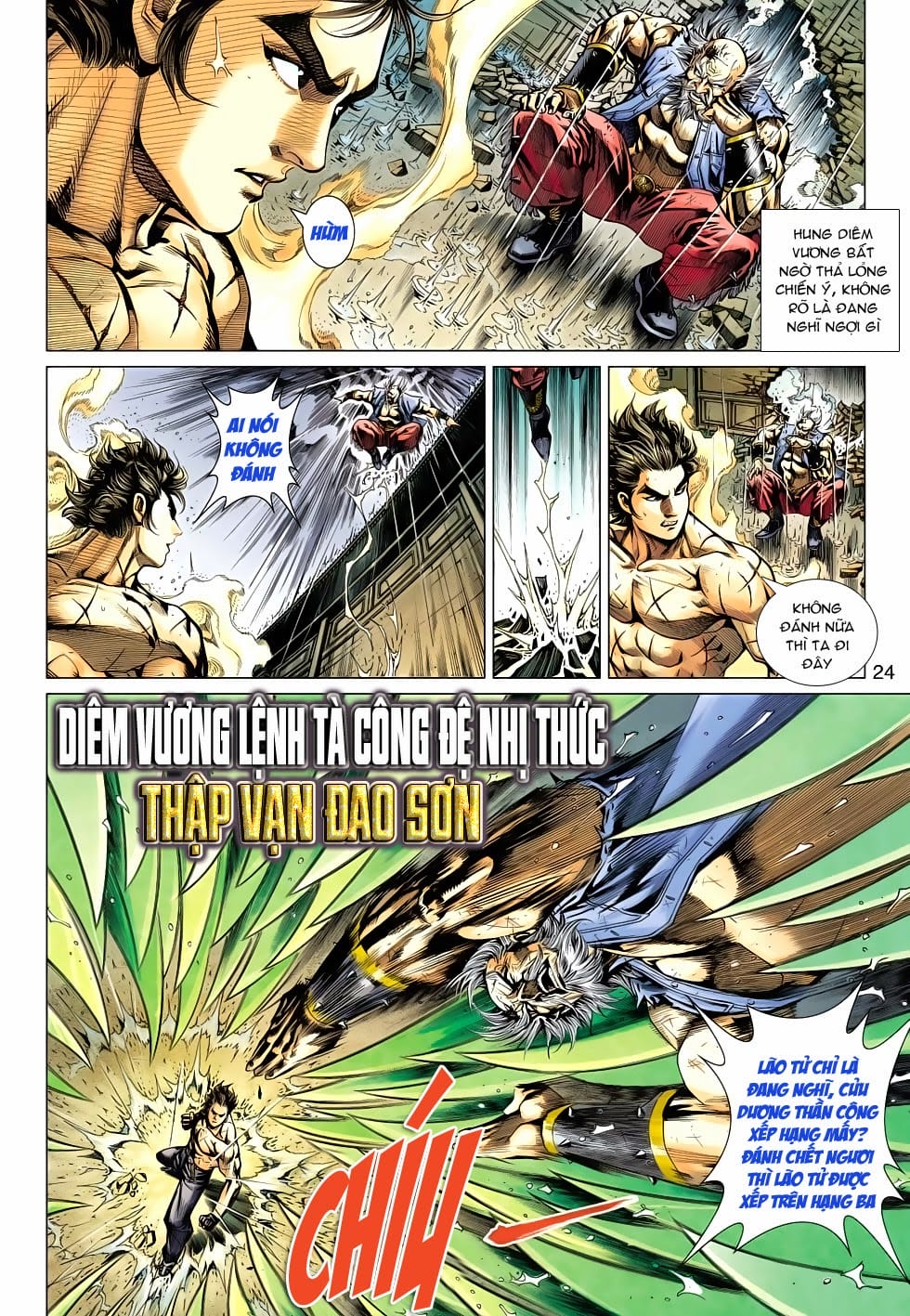 Truyện Tranh Tân Tác Long Hổ Môn trang 4