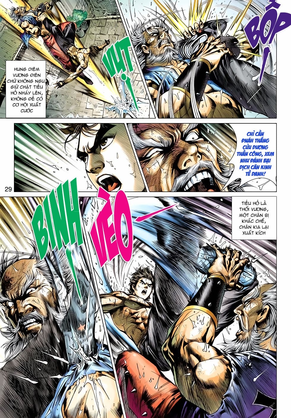 Truyện Tranh Tân Tác Long Hổ Môn trang 4