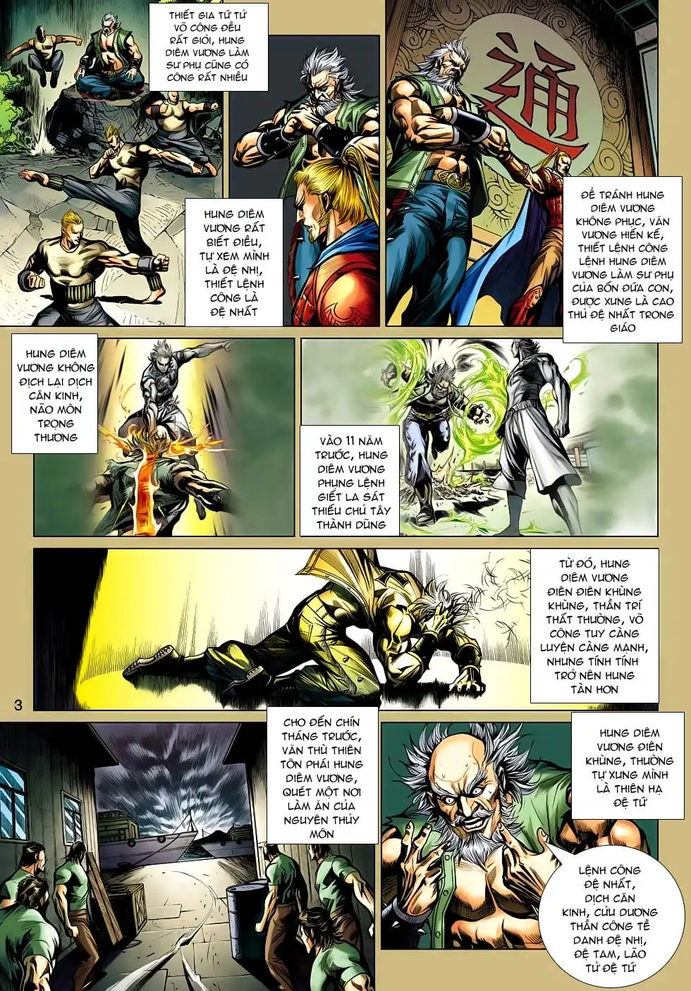 Truyện Tranh Tân Tác Long Hổ Môn trang 4