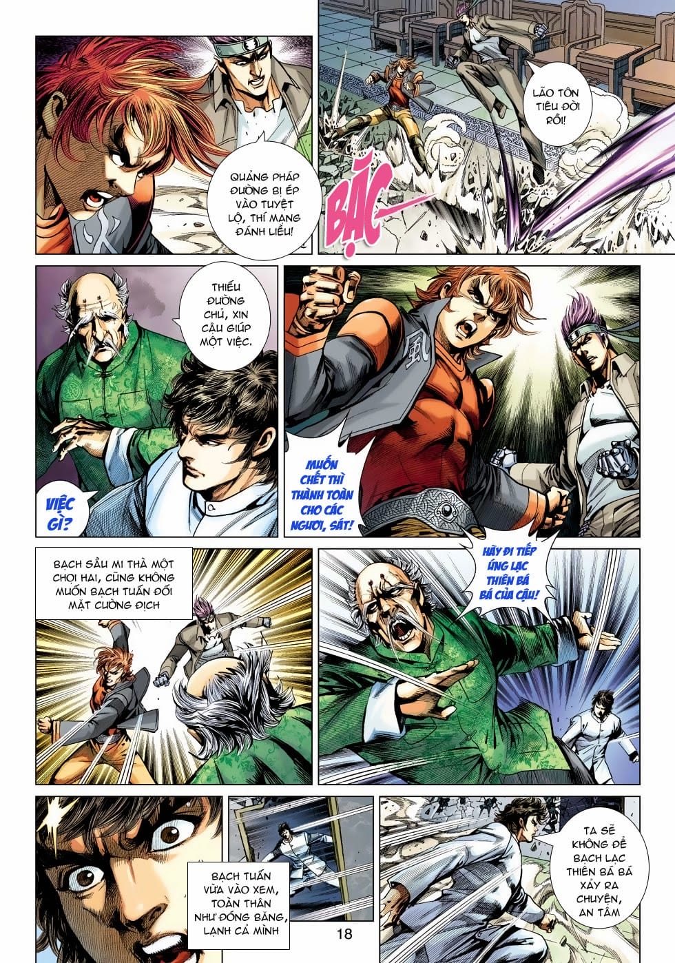 Truyện Tranh Tân Tác Long Hổ Môn trang 4