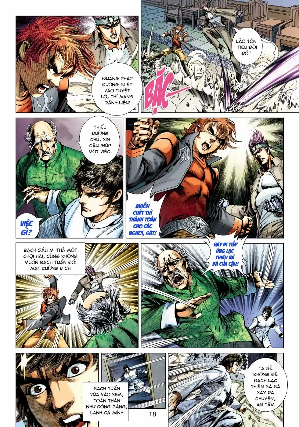 Truyện Tranh Tân Tác Long Hổ Môn trang 4