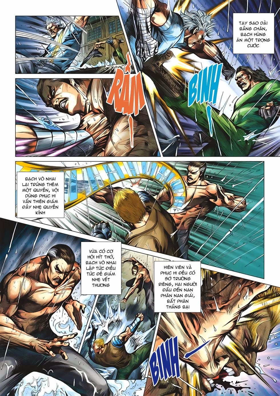 Truyện Tranh Tân Tác Long Hổ Môn trang 4