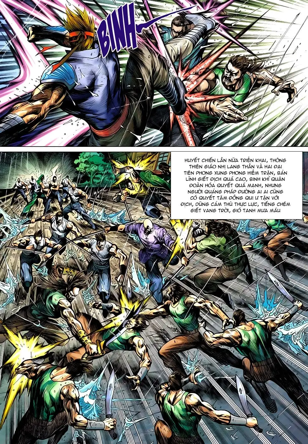 Truyện Tranh Tân Tác Long Hổ Môn trang 4