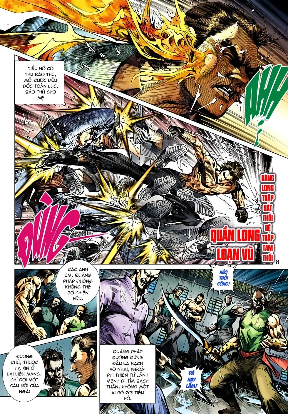 Truyện Tranh Tân Tác Long Hổ Môn trang 4