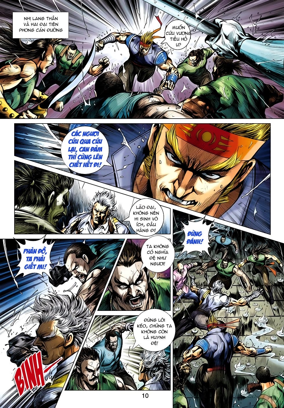 Truyện Tranh Tân Tác Long Hổ Môn trang 4