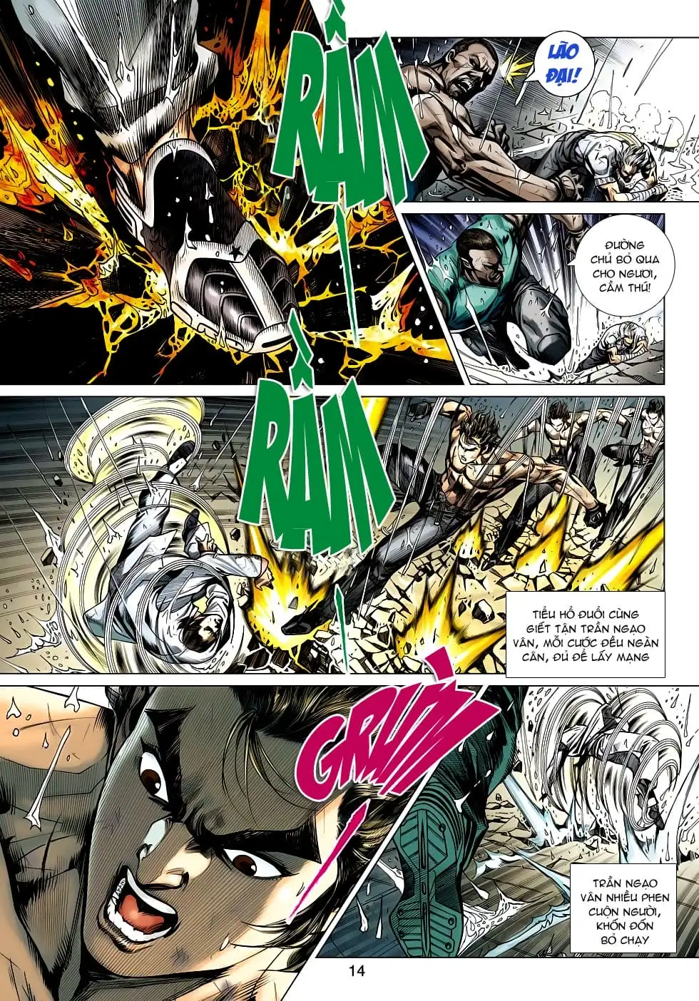 Truyện Tranh Tân Tác Long Hổ Môn trang 4