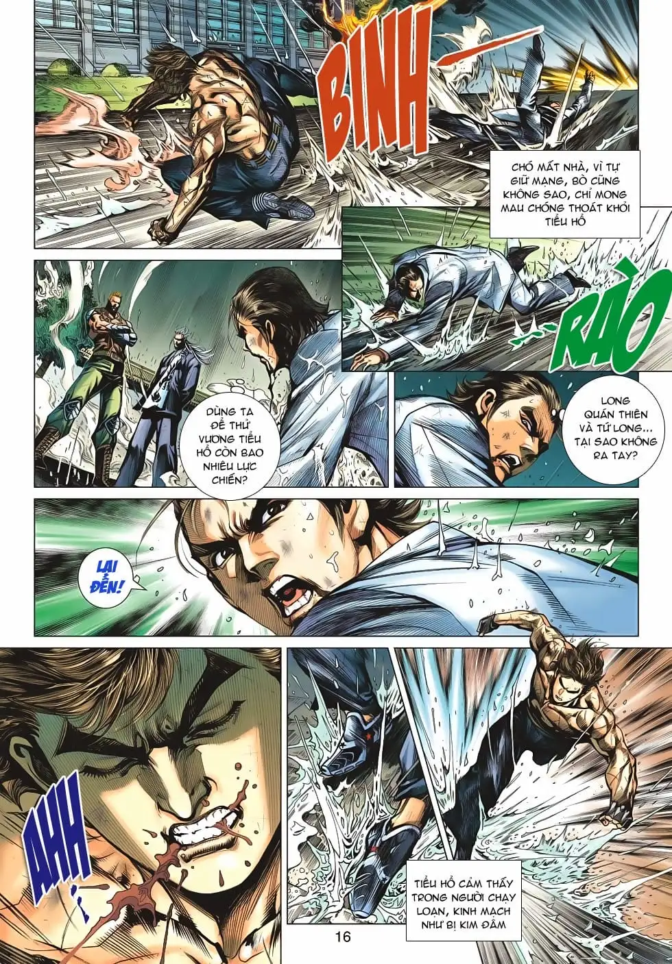 Truyện Tranh Tân Tác Long Hổ Môn trang 4