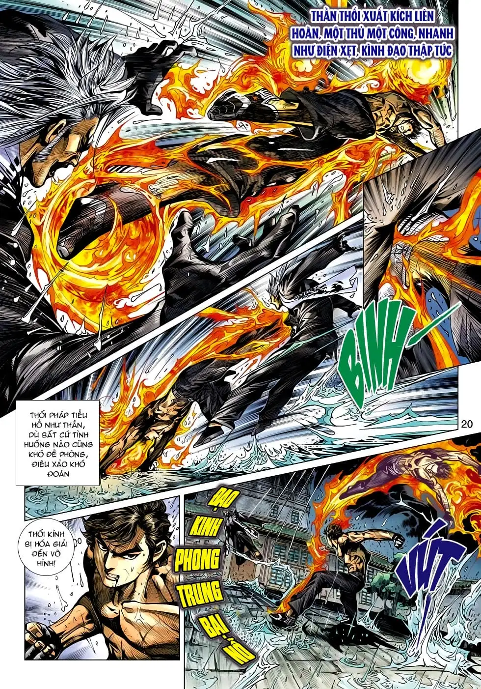 Truyện Tranh Tân Tác Long Hổ Môn trang 4