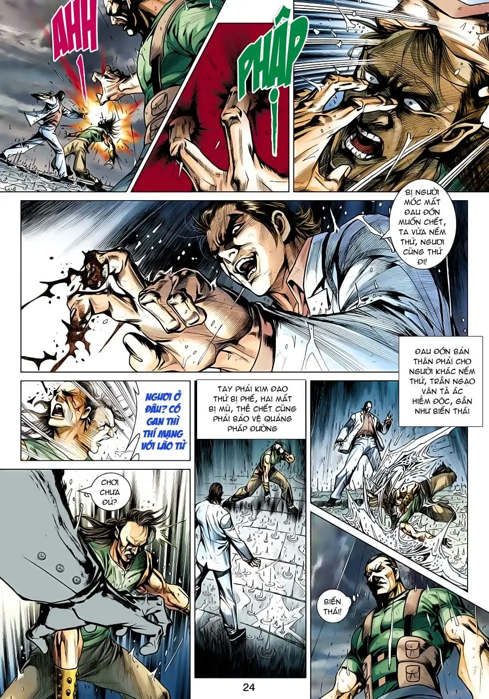 Truyện Tranh Tân Tác Long Hổ Môn trang 4