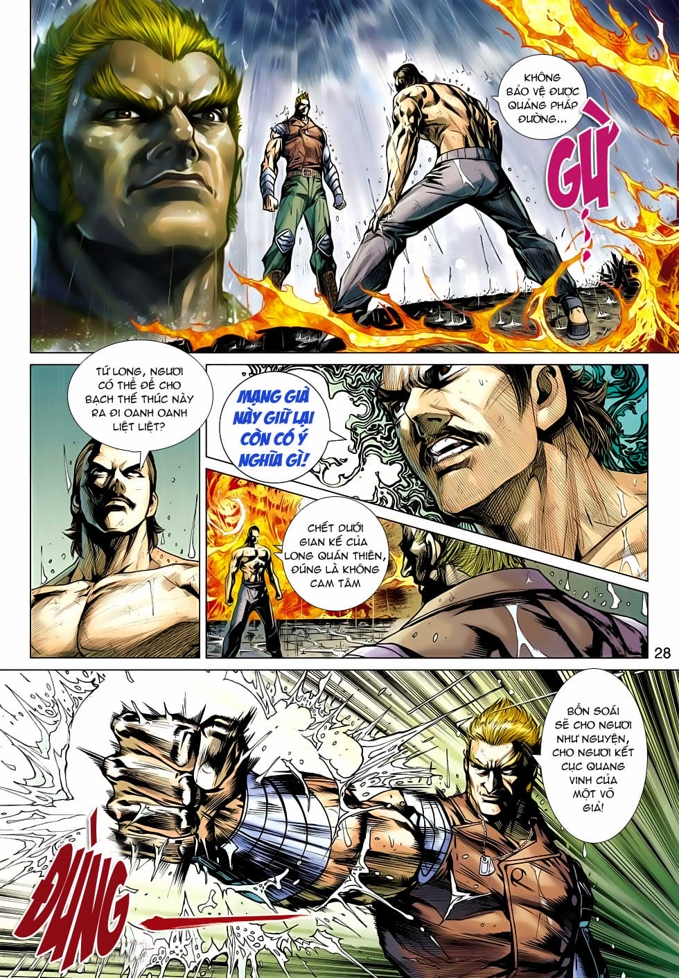 Truyện Tranh Tân Tác Long Hổ Môn trang 4