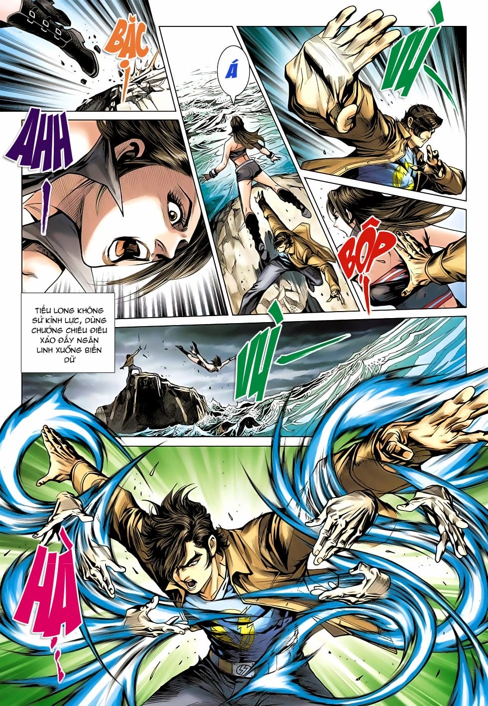 Truyện Tranh Tân Tác Long Hổ Môn trang 4