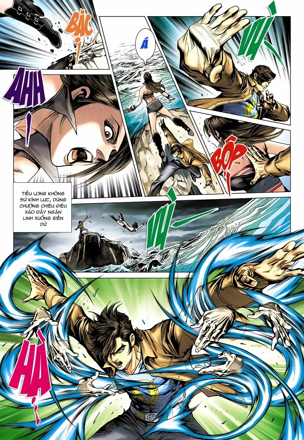 Truyện Tranh Tân Tác Long Hổ Môn trang 4
