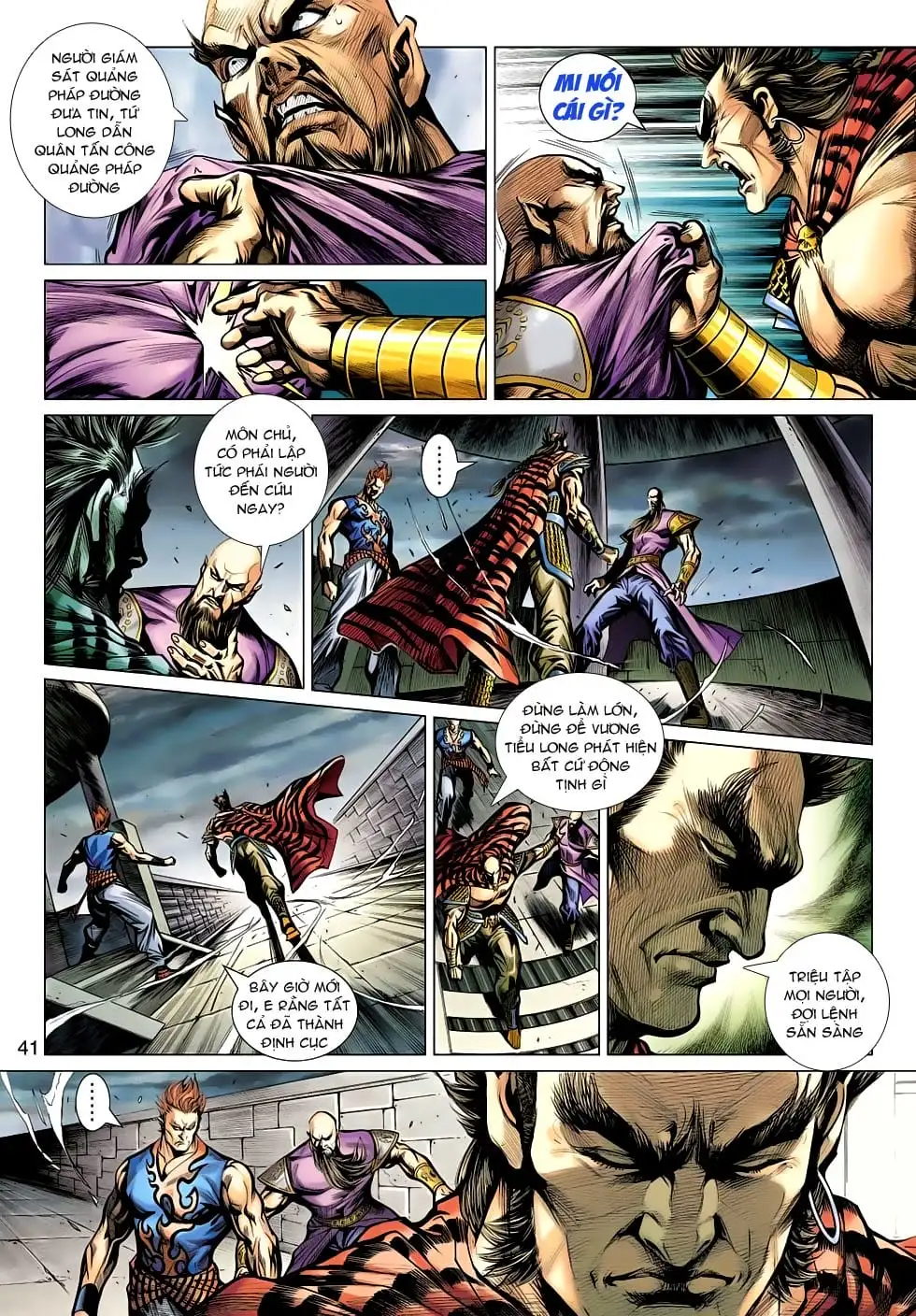 Truyện Tranh Tân Tác Long Hổ Môn trang 4